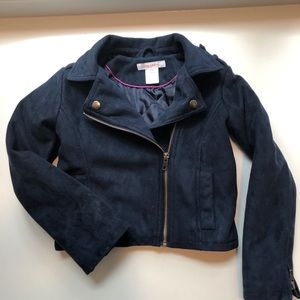 Joe Fresh girls size 6/7 motorcycle-style jacket